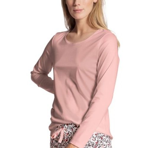 Favourites Dreams Shirt Long Sleeve Rosa Baumwolle X-Large Damen - Calida - Modalova