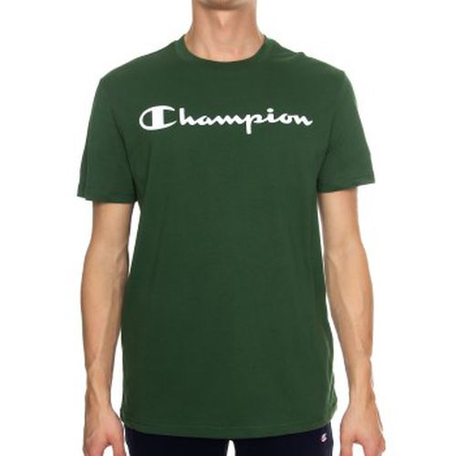 Classics Men Crewneck T-shirt Dunkelgrün Baumwolle Small Herren - Champion - Modalova