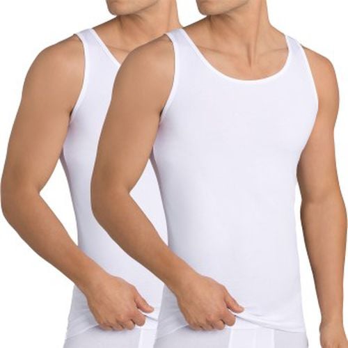 P Men 24 7 Vest Weiß Baumwolle Medium Herren - Sloggi - Modalova