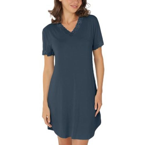 Bamboo Nightdress SS Marine Bambus Small Damen - Lady Avenue - Modalova