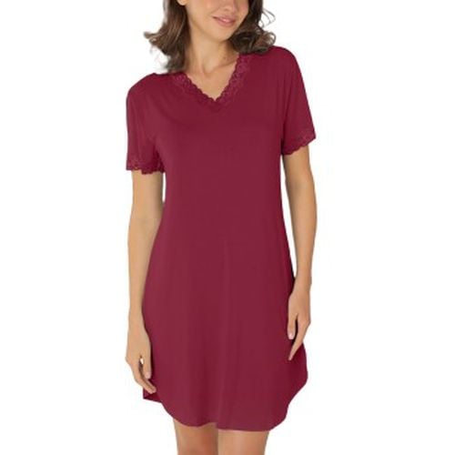 Bamboo Nightdress SS Rot Bambus Medium Damen - Lady Avenue - Modalova