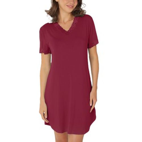 Bamboo Nightdress SS Rot Bambus Small Damen - Lady Avenue - Modalova