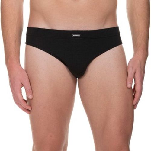 Check Line 2.0 Sports Brief Schwarz Polyamid X-Large Herren - Bruno Banani - Modalova