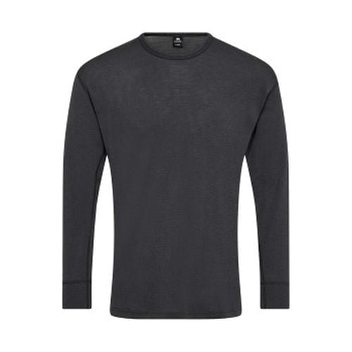 Long Sleeve Wool Crew Neck Dunkelgrau Merinowolle Small Herren - Dovre - Modalova