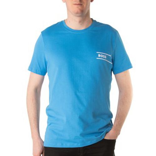 RN 24 Crew Neck T-shirt Blau Baumwolle X-Large Herren - BOSS - Modalova