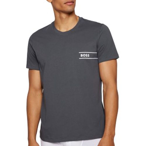 RN 24 Crew Neck T-shirt Grau Baumwolle X-Large Herren - BOSS - Modalova