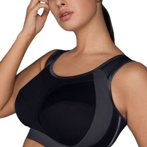 BH Active Extreme Control Plus Sports Bra Schwarz/Grau F 75 Damen - Anita - Modalova