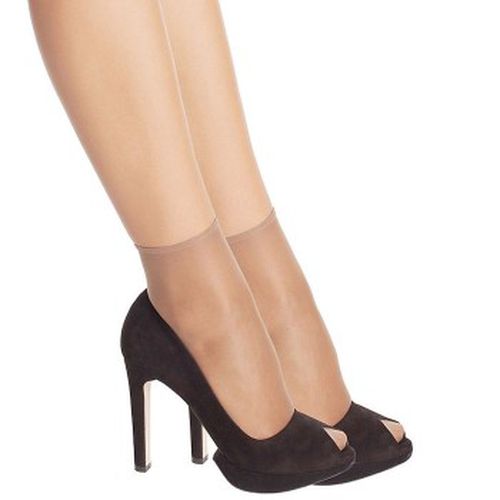 P Sublim Voile Brilliant Ankle Socks Braun Polyamid One Size Damen - DIM - Modalova