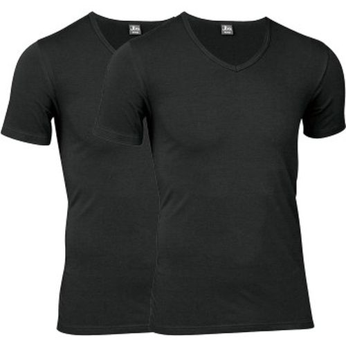 P Organic Cotton V-Neck T-shirt Schwarz Ökologische Baumwolle Small Herren - JBS - Modalova
