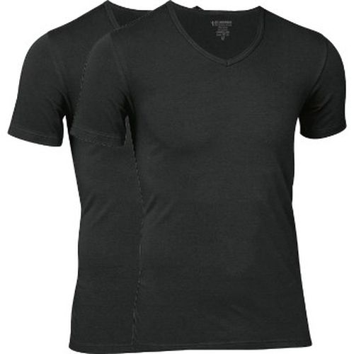 P Bamboo T-shirt V-Neck Schwarz Medium Herren - JBS - Modalova