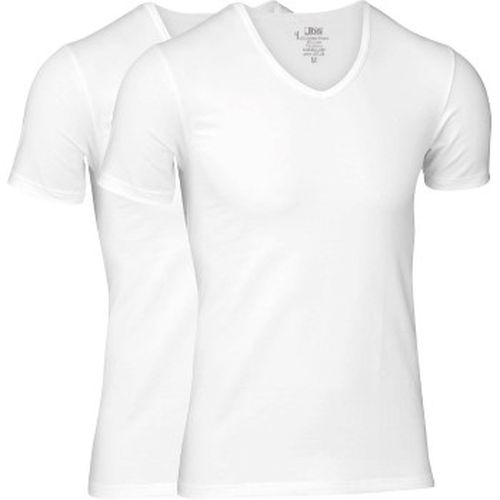 P Bamboo T-shirt V-Neck Weiß Small Herren - JBS - Modalova