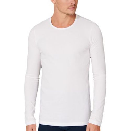Organic Cotton Long Sleeve Shirt Weiß Ökologische Baumwolle Medium Herren - Schiesser - Modalova