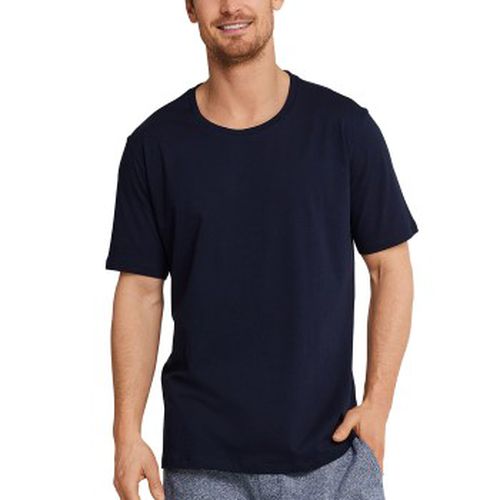 Mix and Relax Crew Neck Dunkelblau Baumwolle Small Herren - Schiesser - Modalova