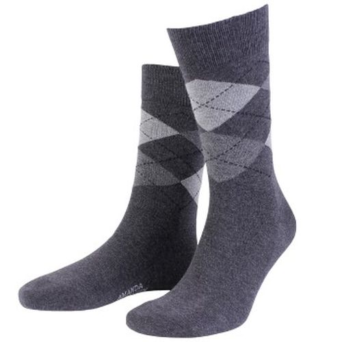 True Ankle Argyle Sock Anthrazit Gr 43/46 Herren - Amanda Christensen - Modalova