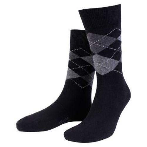 True Ankle Argyle Sock Schwarz/Grau Gr 47/50 Herren - Amanda Christensen - Modalova