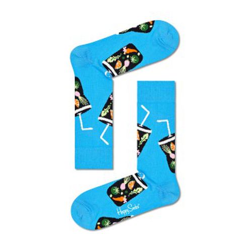 P Smoothie Sock Blau Muster Baumwolle Gr 41/46 - Happy socks - Modalova