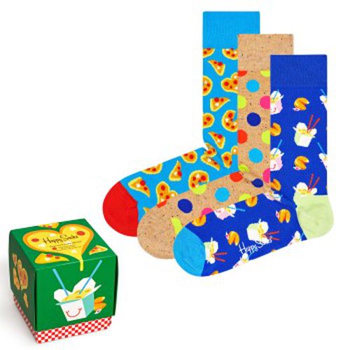 P Pizza Love Sock Gift Box Baumwolle Gr 41/46 - Happy socks - Modalova