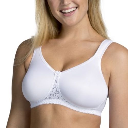 Miss Mary Smooth Lacy Moulded Soft Bra BH Weiß B 80 Damen - Miss Mary of Sweden - Modalova