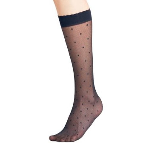 Falke Women Seasonal Dot Knee High 15 Den Marine Polyamid Gr 35/38 Damen - Falke KGaA - Modalova