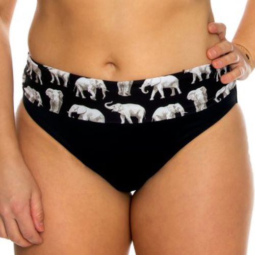 Elephant Bikini Folded Tai Schwarz gemustert 40 Damen - Saltabad - Modalova