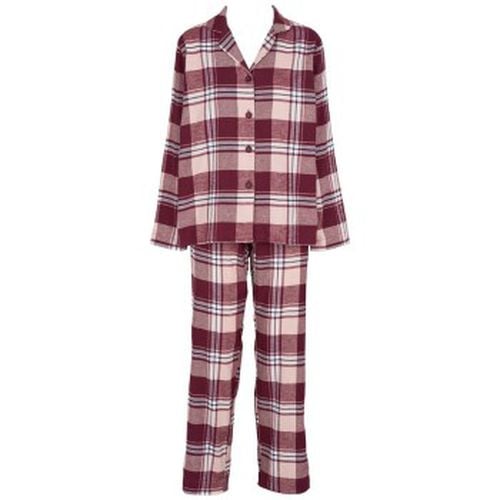 Check Flannel Pyjama Rot/Weiß Baumwolle Small Damen - Missya - Modalova