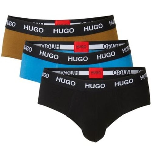 P Triplet Brief Schwarz/Blau Baumwolle Large Herren - HUGO - Modalova