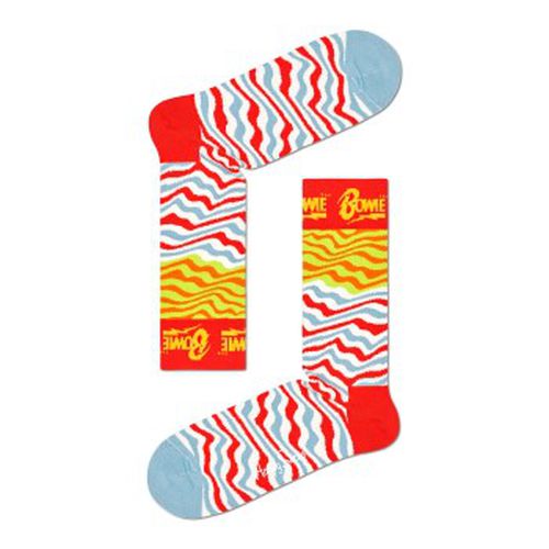 P David Bowie Sock Rot Muster Baumwolle Gr 41/46 - Happy socks - Modalova