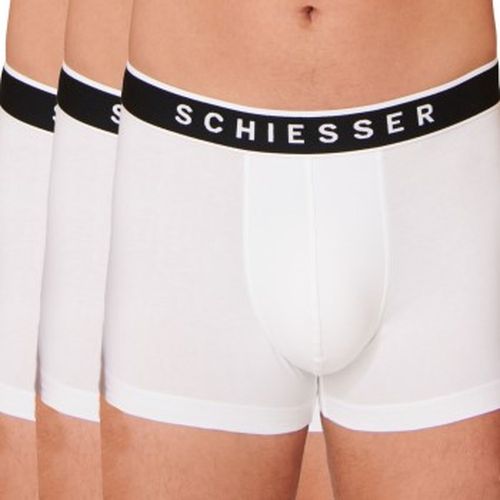 P 95-5 Organic Cotton Rio Boxer Weiß Medium Herren - Schiesser - Modalova