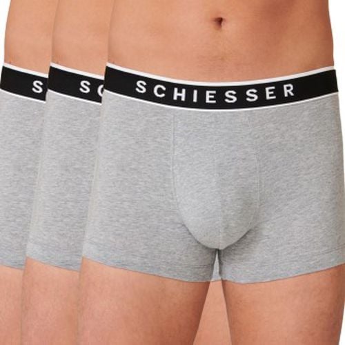 P 95-5 Organic Cotton Rio Boxer Grau Large Herren - Schiesser - Modalova