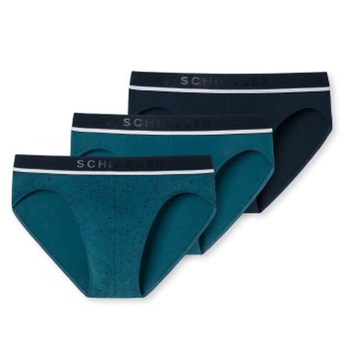 P 95-5 Organic Cotton Rio Brief Blau Baumwolle Small Herren - Schiesser - Modalova