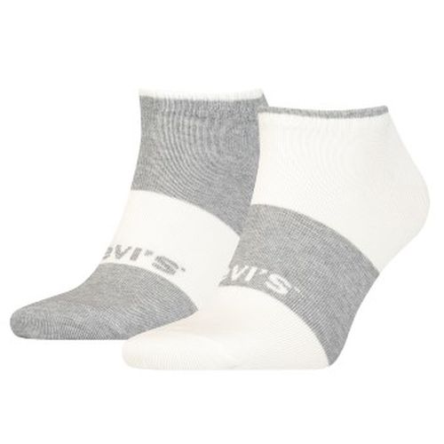 P Unisex Sustainable Low Cut Socks Weiß/Grau Gr 39/42 - Levis - Modalova