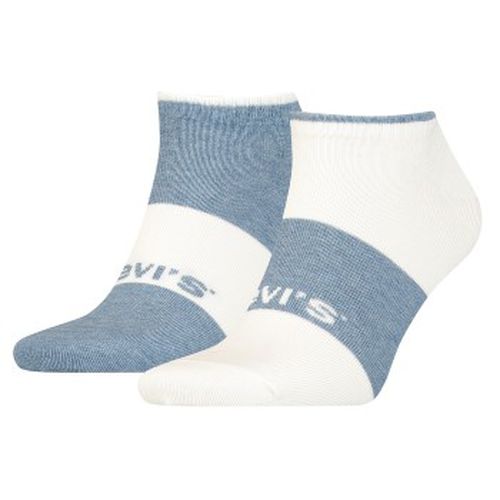 P Unisex Sustainable Low Cut Socks Weiß/Blau Gr 39/42 - Levis - Modalova