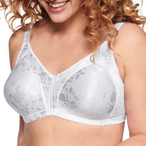 BH Heritage Minimizer Soft Bra Floral Weiß Polyamid B 85 Damen - NATURANA - Modalova