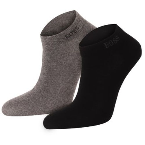 P Color Combed Cotton Socks Grau/Schwarz Gr 39/42 Herren - BOSS - Modalova