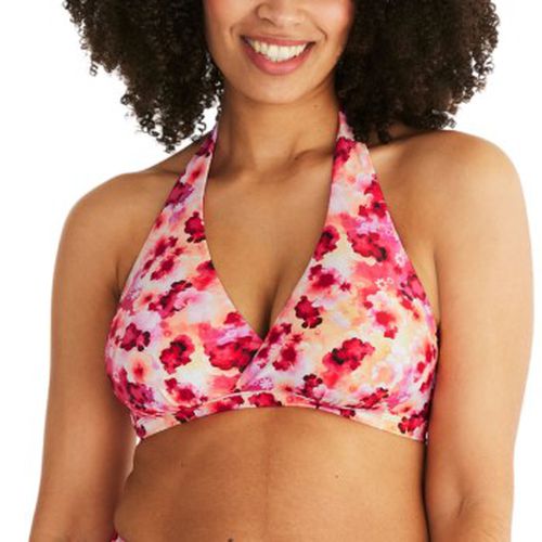 Maui Halterneck Bikini Bra Rosa Muster B/C 70 Damen - Abecita - Modalova
