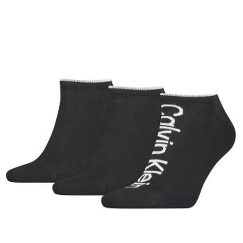 Calvin Klein 3P Men Athleisure Sneaker Socks Schwarz One Size Herren - Calvin Klein Legwear - Modalova