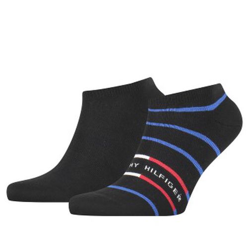 Tommy Hilfiger 2P Men Breton Stripe Sneaker Socks Schwarz Gr 39/42 Herren - Tommy Hilfiger Legwear - Modalova