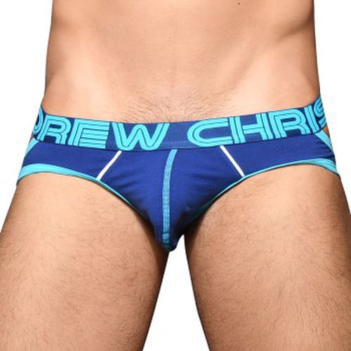 Show-It Retro Pop Comfort Jock Blau/Türkis Baumwolle Medium Herren - Andrew Christian - Modalova