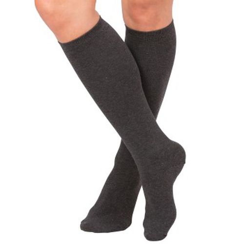Trofe Cotton Knee Socks Grau Gr 39/42 Damen - Trofé - Modalova