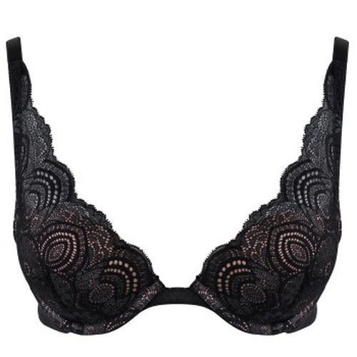 BH Refined Glamour Triangle Push Up Bra Schwarz A 75 Damen - Wonderbra - Modalova