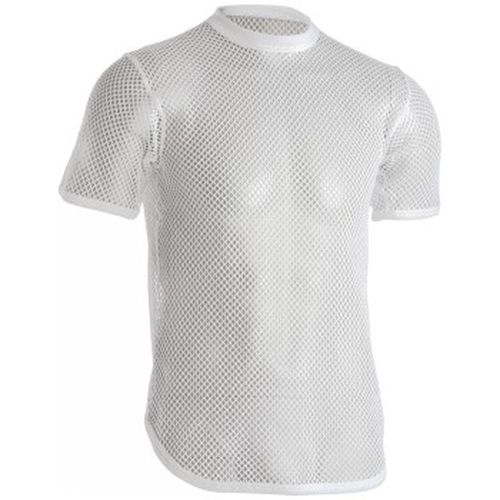 Organic Cotton Net T-shirt Weiß Ökologische Baumwolle Small Herren - Dovre - Modalova