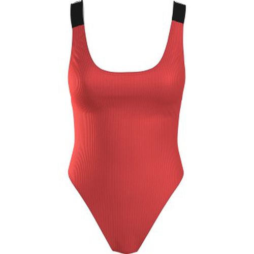 Intense Power Rib Scoop Swimsuit Korall Polyamid Small Damen - Calvin Klein - Modalova