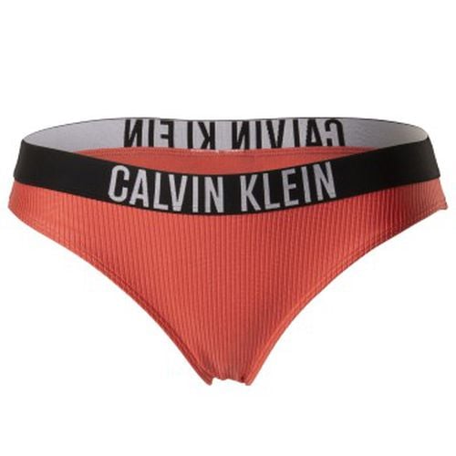 Intense Power Rib Bikini Brief Korall Polyamid Small Damen - Calvin Klein - Modalova