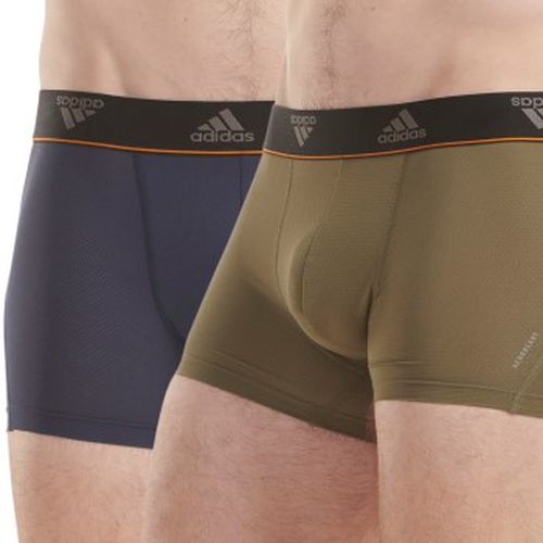 P Active Micro Flex Vented Trunk Blau/Grün Polyamid X-Large Herren - adidas - Modalova