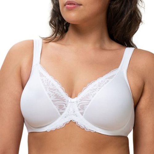 BH Modern Lace Cotton Underwire Bra Weiß B 80 Damen - Triumph - Modalova