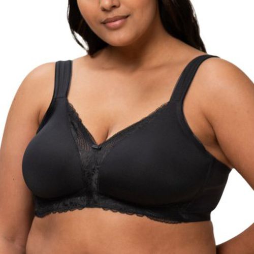 BH Modern Lace Cotton Soft Bra Schwarz A 90 Damen - Triumph - Modalova