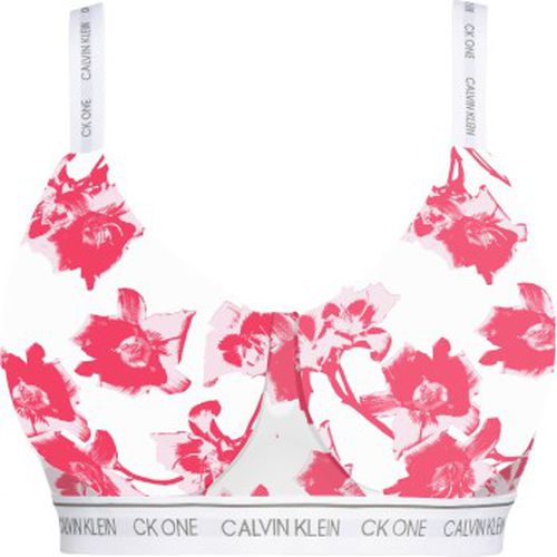 BH One Cotton Lightly Lined Bralette Weiß Muster X-Large Damen - Calvin Klein - Modalova