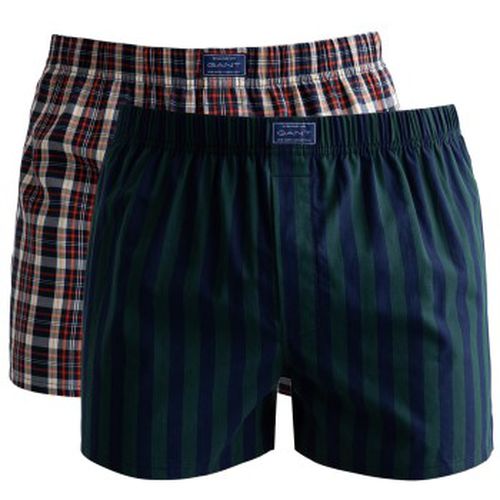 P Cotton Stripe Boxer Shorts Blaugestreift Baumwolle Medium Herren - Gant - Modalova