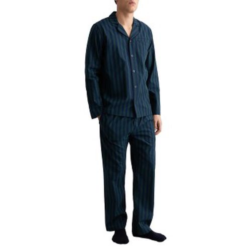 Woven Cotton Stripe Pajama Set Blau/Grün Baumwolle Medium Herren - Gant - Modalova