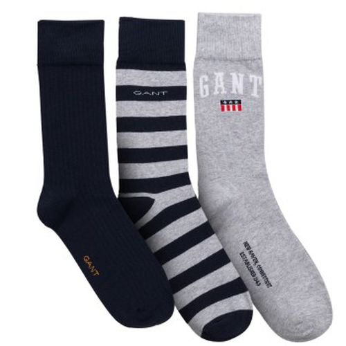 P Cotton Socks Gift Box Blau/Grau One Size Herren - Gant - Modalova